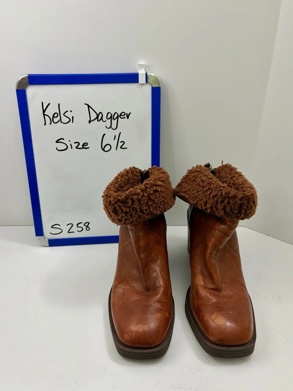 Kelsi Dagger Brooklyn for Anthropologie Westward Ankle Boots Size 6 1/2
